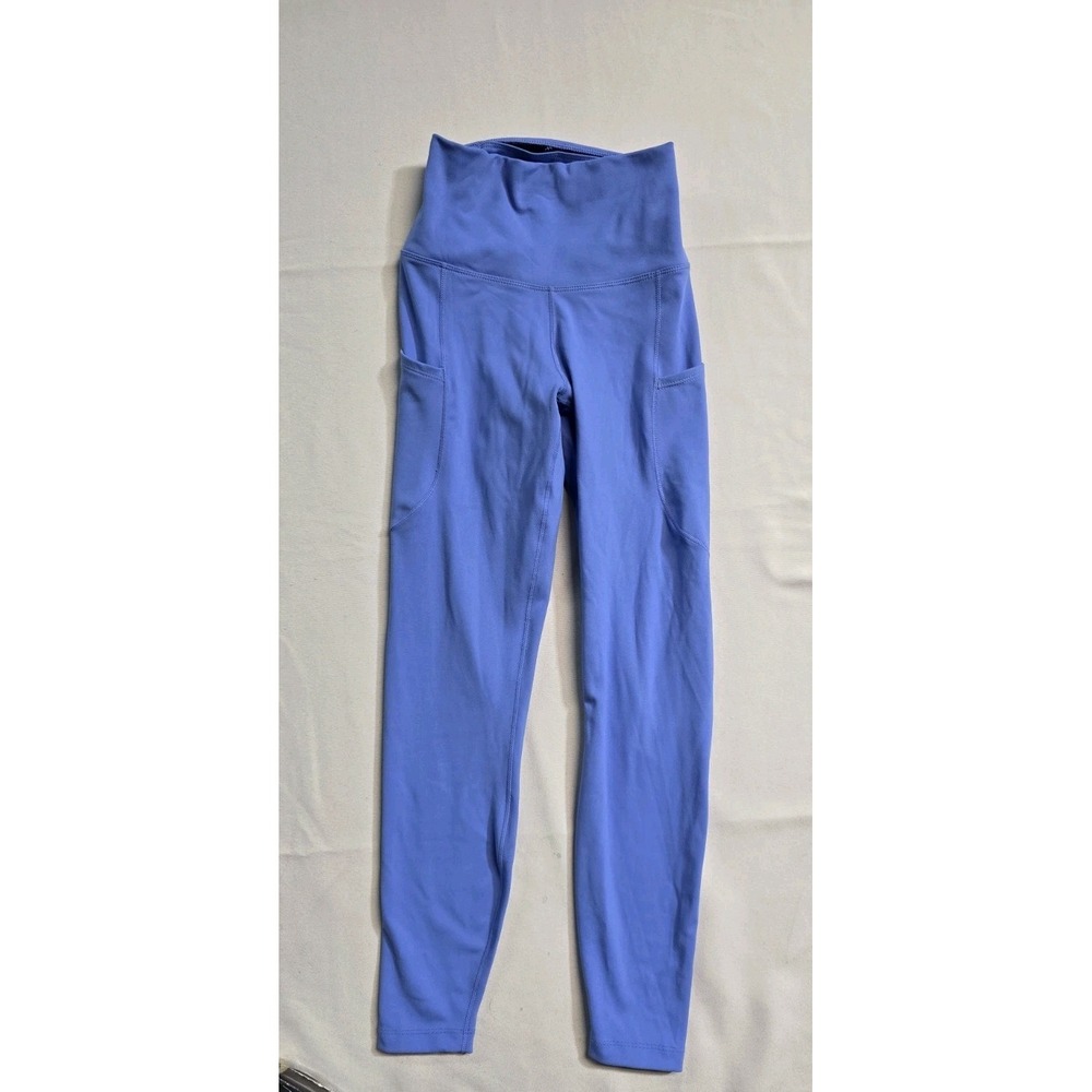 Nike One High-Waisted 7/8 Dri-Fit Leggings Womens XS Lilac Purple Training Gym